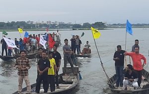 ব্রাহ্মণবাড়িয়ায় নৌ র ্যালী ছবি ৩